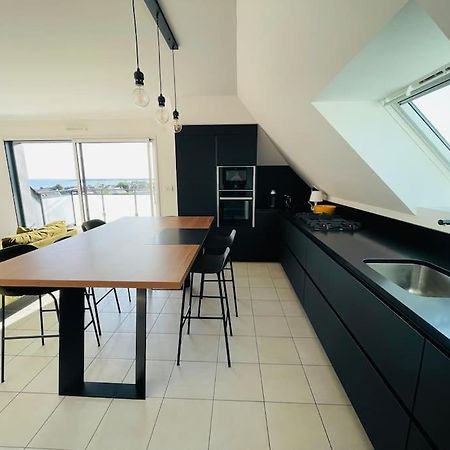 Appartement Lumineux Et Spacieux, Terrasse Et Parking Prive Concarneau Exterior photo